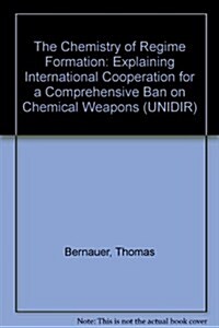 The Chemistry of Regime Formation (Hardcover)