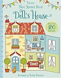 First Sticker Book Dolls House (Paperback)