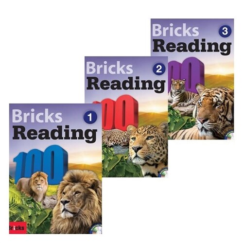 Bricks Reading 100 1~3권 (Paperback + Workbook)