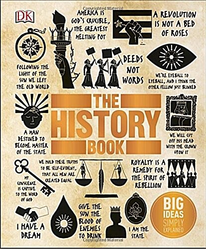 The History Book : Big Ideas Simply Explained (Hardcover)