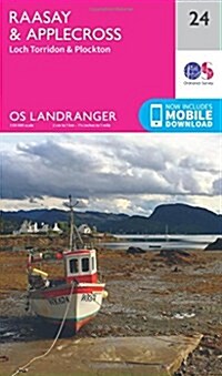 Raasay & Applecross, Loch Torridon & Plockton (Sheet Map, folded, February 2016 ed)