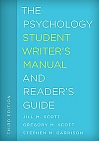 The Psychology Student Writers Manual and Readers Guide (Hardcover, 3)