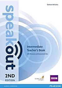 [중고] Speakout Intermediate 2nd Edition Teacher‘s Guide with Resource & Assessment Disc Pack (Package, 2 ed)
