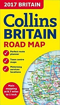 2017 Collins Map Of Britain [New Edition] (Undefined, New ed)