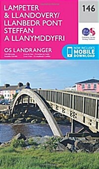Lampeter & Llandovery (Sheet Map, folded, February 2016 ed)