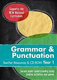 Year 1 Grammar and Punctuation Teacher Resources with CD-ROM : English KS1 (Spiral Bound)