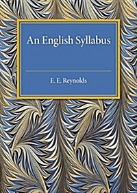 An English Syllabus (Paperback)
