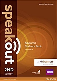 Speakout Advanced 2nd Edition Students Book with DVD-ROM and MyEnglishLab Access Code Pack (Package, 2 ed)