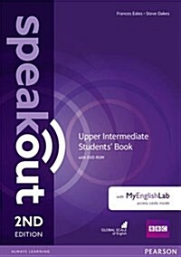 Speakout Upper Intermediate 2nd Edition Students Book with DVD-ROM and MyEnglishLab Access Code Pack (Package, 2 ed)