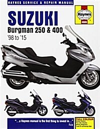 Suzuki Burgman 250 & 400 Service & Repair Manual : 1998 to 2015 (Paperback, New ed)