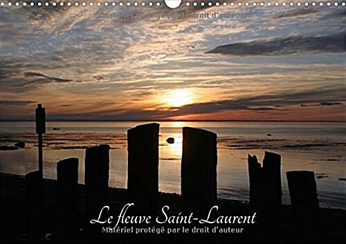 Le fleuve Saint-Laurent 2017 : Le fleuve St-Laurent est un geant dont la biodiversite doit etre protegee par des gestes concrets (Calendar)