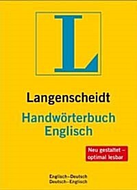 Langenscheidt Handworterbuch Englisch (Hardcover)