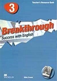 [중고] Breakthrough 3 Teachers Resource Book Pack (Package)
