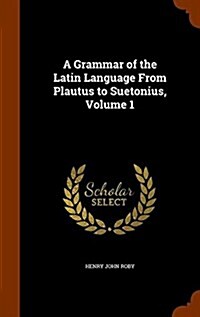 A Grammar of the Latin Language from Plautus to Suetonius, Volume 1 (Hardcover)