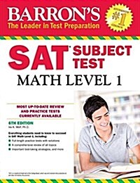 Barrons SAT Subject Test: Math Level 1 (Paperback, 6)