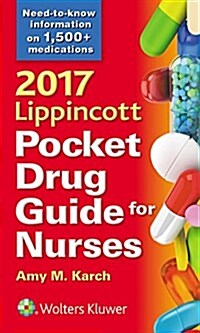 Lippincott Pocket Drug Guide for Nurses (Paperback, 5, 2017)