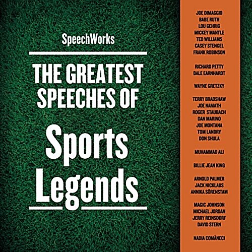 The Greatest Speeches of Sports Legends (Audio CD)