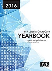 BVR Legal & Court Case Yearbook 2016 (Hardcover)