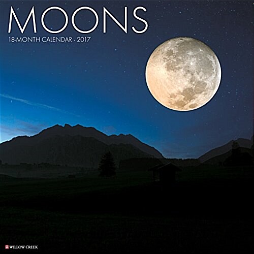 2017 Moons Wall Calendar (Other)