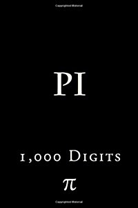 Pi: 1,000 Digits (Paperback)