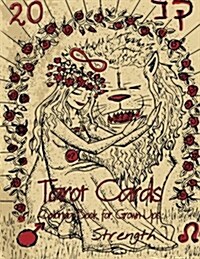 Tarot Cards Coloring Book for Grown-Ups 1 (Paperback)