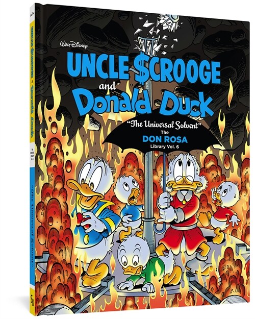 Walt Disney Uncle Scrooge and Donald Duck: The Universal Solvent: The Don Rosa Library Vol. 6 (Hardcover)