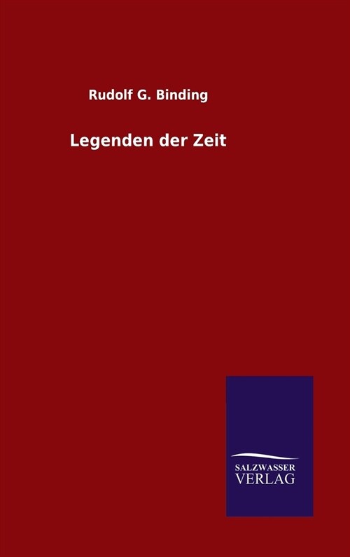 Legenden Der Zeit (Hardcover)