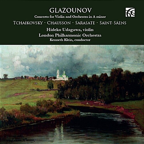 [수입] 글라주노프 : 바이올린 협주곡 Op. 82 / 차이콥스키 : 그리운 고장의 추억 Op. 42 / 생상스 : 카프리스