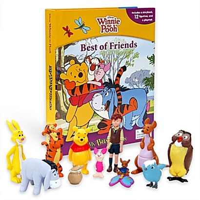 My Busy Books : Winnie The Pooh (Best of Friends) (미니피규어 12개 포함) (Misc. Supplies)