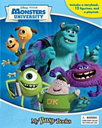 My Busy Books : Disney/Pixar Monsters University (미니피규어 12개 포함) (Board book)