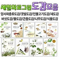   세밀화로 그린 도감모음! 11권세트 양서파충류/갯벌/민물고기/새/버섯/풀/곤충/나무/식