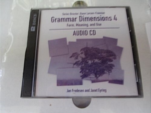 Grammar Dimensions 4 S (Audio CD, 4th)