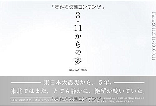 3.11からの夢 (大型本)