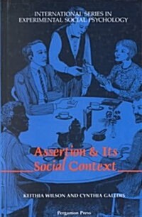 Assertion and Its Social Context (Hardcover, Reissue)