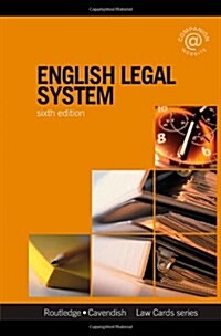 English Legal System (Paperback, 6th, Spiral)