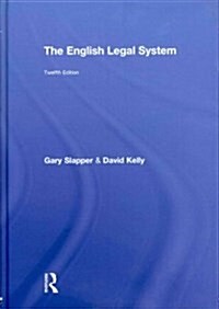 The English Legal System 2011-2012 (Hardcover, 12th)