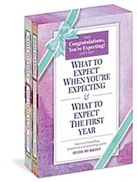 What to Expect: The Congratulations, Youre Expecting! Gift Set: (includes What to Expect When Youre Expecting and What to Expect the First Year) (Boxed Set)