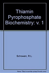 Thiamin Pyrophosphate Biochemistry (Hardcover)
