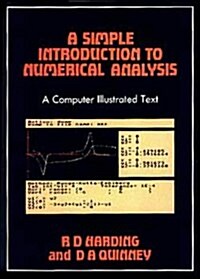 A Simple Introduction to Numerical Analysis (Paperback, Diskette)