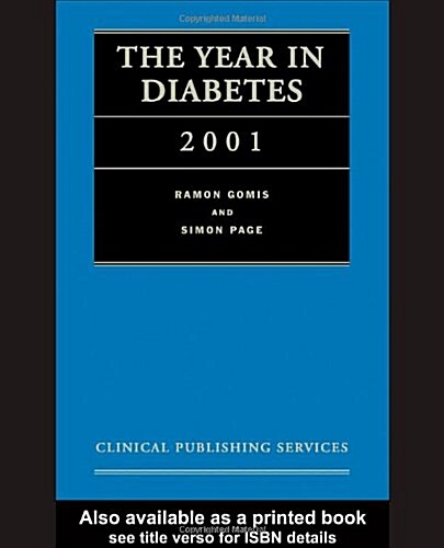 The Year in Diabetes 2001 (Hardcover)