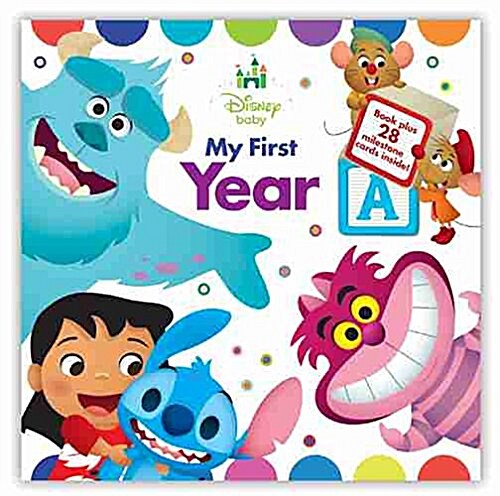 Disney Baby My First Year: Record and Share Babys Firsts (Hardcover)