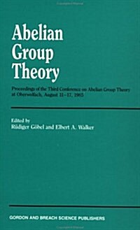 Abelian Group Theory (Hardcover)