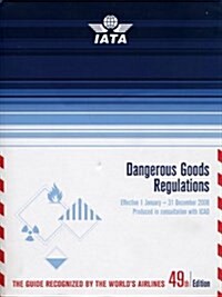 IATA Dangerous Goods Regulations 2008 (Paperback, 49th)