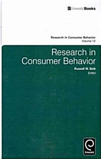 Research in Consumer Behavior (Hardcover)