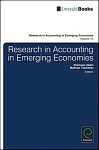 Research in Accounting in Emerging Economies (Hardcover, New)