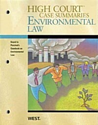 High Court Case Summaries Environmental Regulation (Paperback)