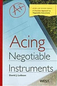 Acing Negotiable Instruments (Paperback)