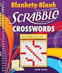 Blankety-Blank Scrabble Crosswords (Paperback, CSM, Spiral)