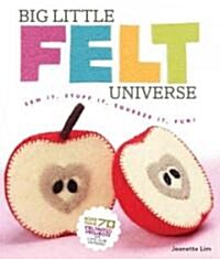 Big Little Felt Universe: Sew It, Stuff It, Squeeze It, Fun! [With Pattern(s)] (Paperback)