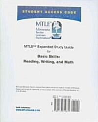 MTLE Expanded Study Guide for Basic Skills: Reading, Writing, and Math Access Code (Pass Code, Study Guide, Set)